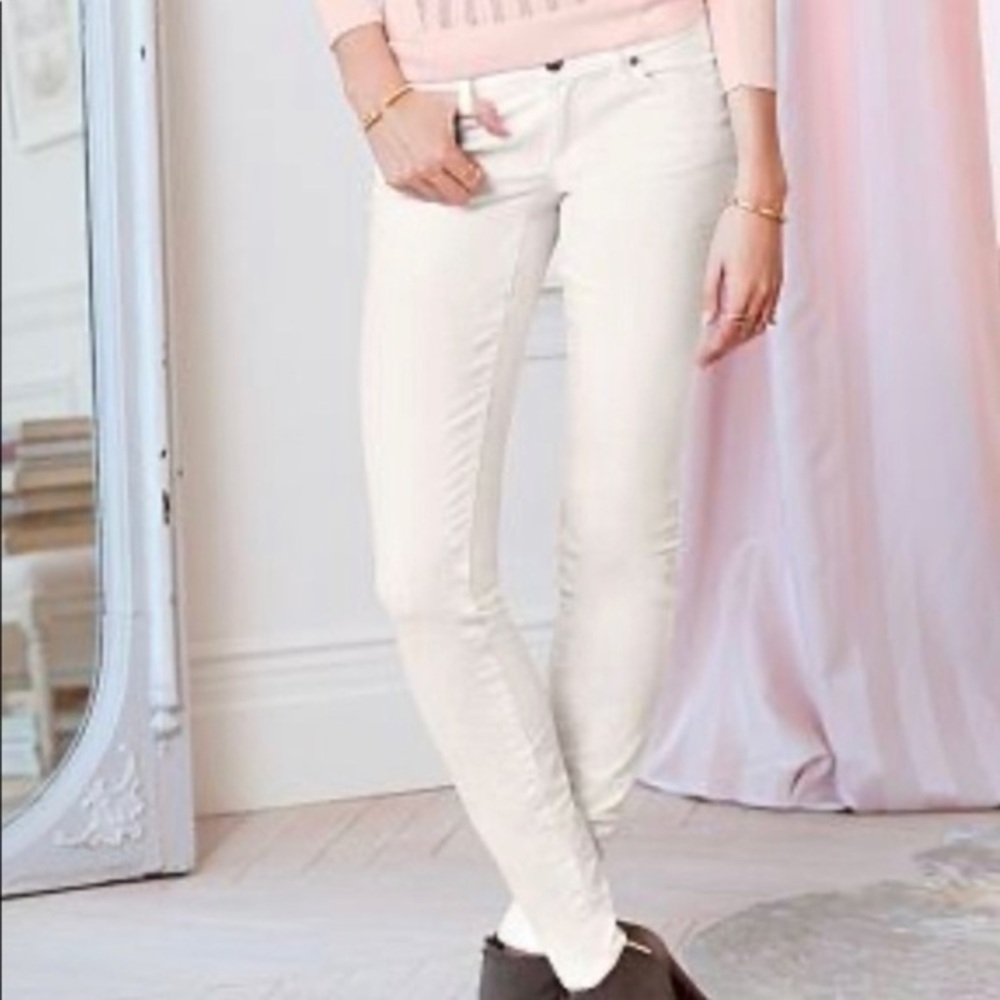 Victoria's Secret Corduroy Mid Rise Siren Stretch Jean Pant Size 6